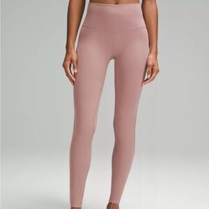 Lululemon High Rise Pink Leggings, size 14